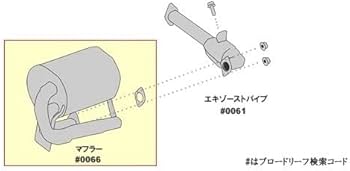 Pa sports マフラー サンバー　バン　TT1 ＴＴ２ Amazon | Pa sports サンバートラックEBD-TT1 (2WD)EBD-TT2 (4WD)車