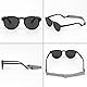 Cadimus Baby Sonnenbrille,Sonnenbrille 6 Monate-3 Jahre,mit Riemen Verstellbar für Kleinkind Baby,Flexibler und Biegsamer Rahmen,polarisierte Sonnenbrille fur Jungen Mädchen（Schwarz）-D3