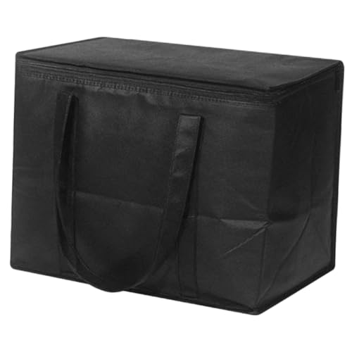 Cabilock Bolsa hielera portátil Bolsa Bolsa de Compras aislada Grande Storage Bags Paquete Office Nevera Bolsa aislada Mantiene la Bolsa térmica en posición Vertical Tela no Tejida