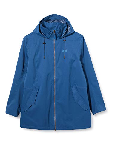 Jack Wolfskin Damen Atmungsaktiver Regenmantel Dakar Parka W, Ocean Wave,...