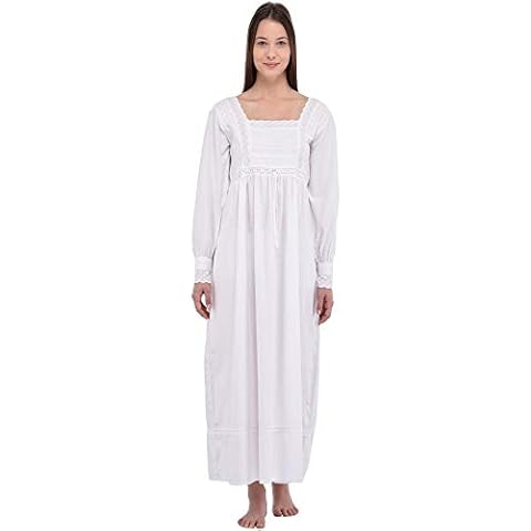 Classic White Cotton Nightdress | Cotton Lane Cover