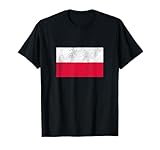 Vintage Polonia Bandera Retro Polska Camiseta