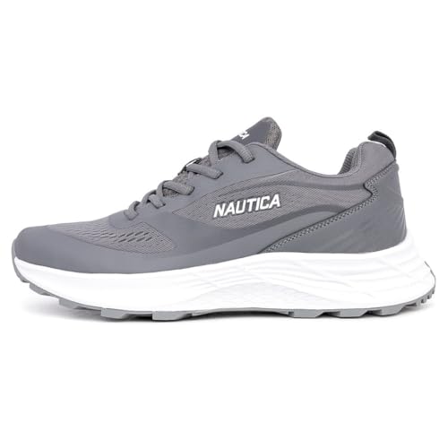 Nautica Men's Lace-Up Sneakers - Max Cushioning Running, Walking, Tennis Shoes - Comfortable Enhanced Support Athletic Sneakers-Balacava2