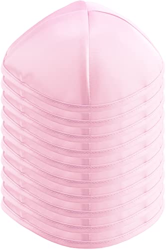 Image of Pack of 10 or 30-Pcs - Hq 19 /20CM Satin Kippah for Men & Boys, Yamaka Hat Designed in Israel - Kippot Bulk