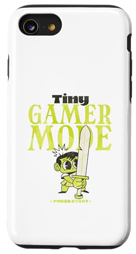 Carcasa para iPhone SE (2020) / 7/8 Tiny Gamer Mode, Reproductor de Videojuegos Retro, Aventura para niños