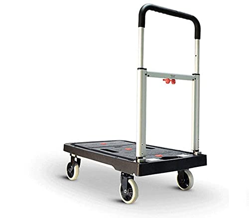 Carretilla plegable de aluminio para equipaje portátil miniatura 1