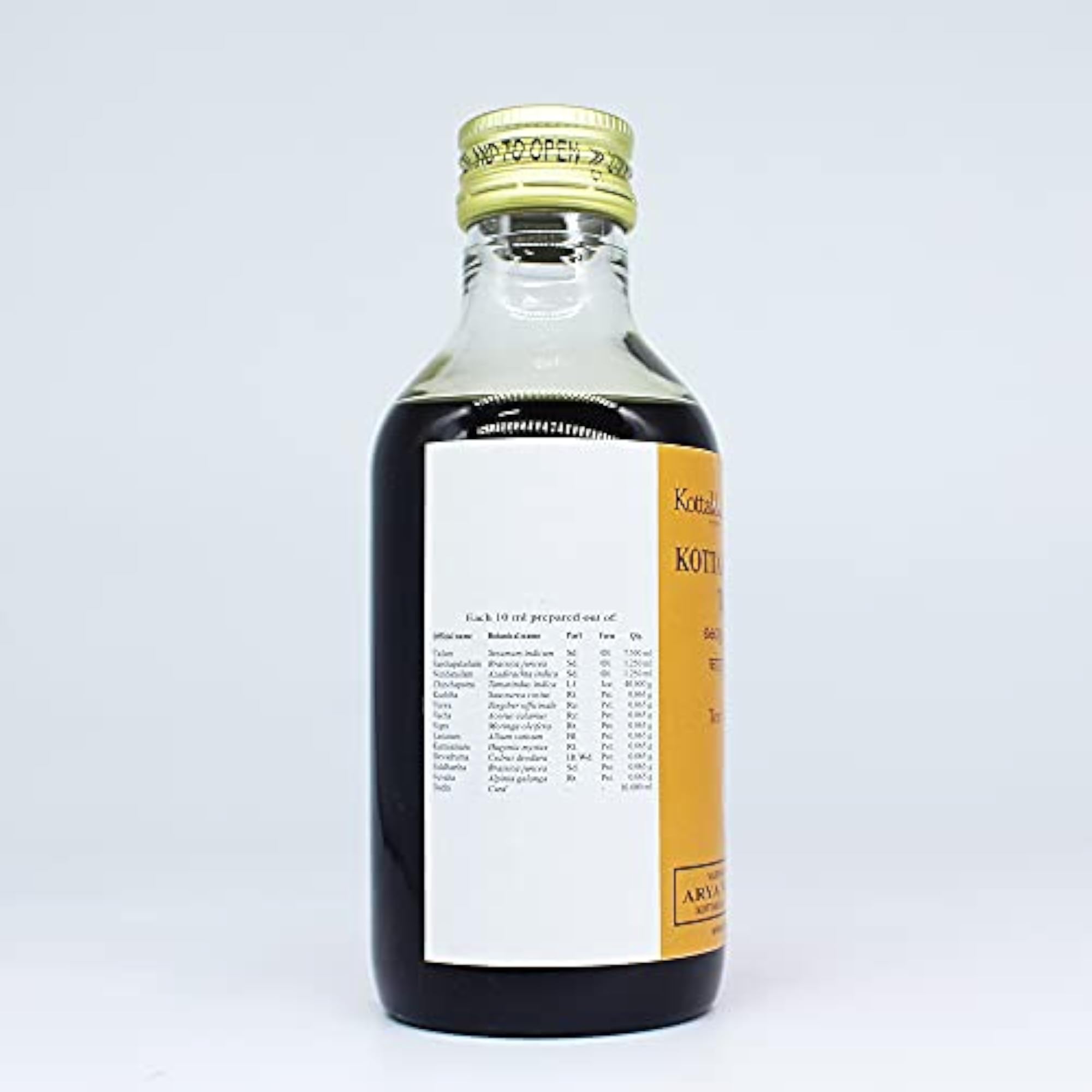 Kottamchukkadi Tailam, 200ml, Ayurvedic Oil