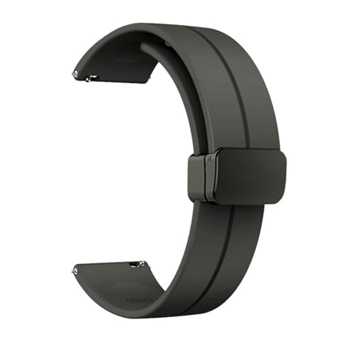 LYBELIRH Casio Swordfish MDV-106 MDV106 MDV-107 MTPVD01 対応 Water Ghost シリコンウォッチストラップ 5374 リストバンド 22mm ラバースポーツウォッチバンド(Gray-black)