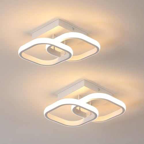 Comely 2 Paquetes LED de Techo Modernas