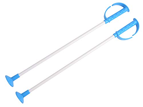 KINDERSKI SKI für Kinder mit BINDUNG mit Stöcken 5 Farben 40cm