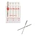 SINGER Sewing Machine Needles, Set of 3, Size 110/18