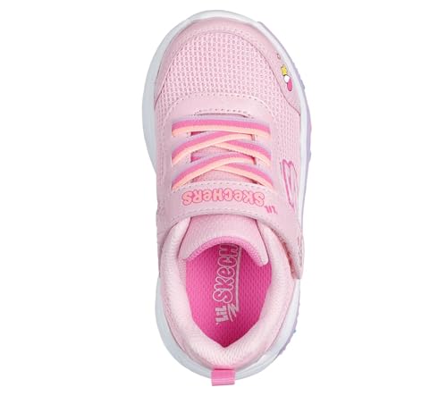 Skechers Fille Play Scene Fun Squad Sneaker, Pink, 21 EU – vue 3