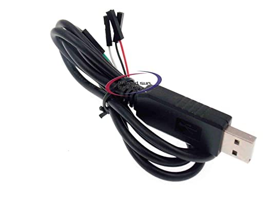 Reland Sun 10PCS PL2303 PL2303HX USB to TTL Cable 4 Pin RS232 Module USB Serial Cable