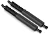 Qty (2) PORSCHE Cayenne Rear Liftgate, Hatch Lift Supports, Struts, Shocks Stabilus SG406034 OEM