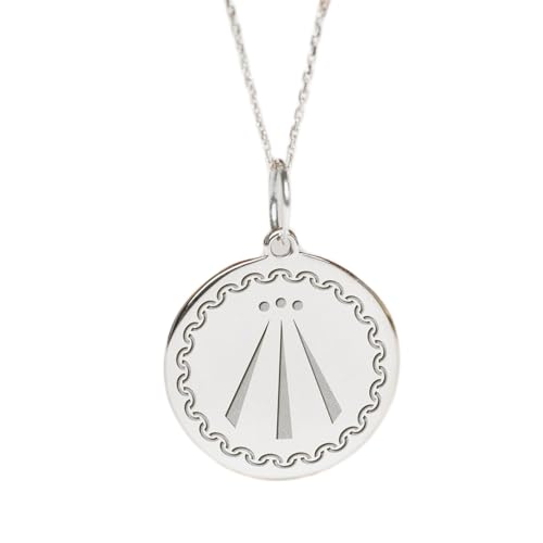 Collier médaille Awen argent sterling idée cadeau anniversaire unisexe