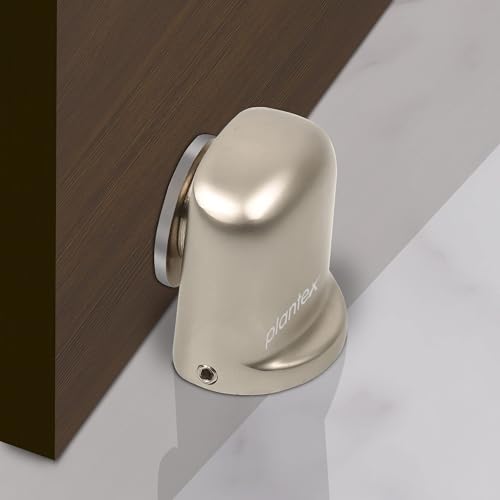 Image of Plantex Door Magnet Stopper /Stops for Main Door /Magnetic Door Stopper /Door Stopper for Main Door - Pack of 3 (APS-193, Satin Matt)