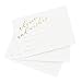 Bliss Collections Gold Advice and Wishes Cards, Perfect for the Bride and Groom, Mr and Mrs, Baby Shower, Bridal Shower, Wedding, Graduation or Special Event, 50 Pack of 4x6 Cards