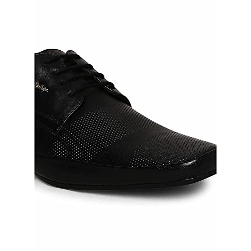 Image of Lee Cooper Mens Leather Lace Up Mens Derby ShoesFormal Shoes