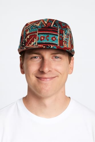 Image of 5 Panel Camper Hat | Multi-Color Unique Designs | Caps for Men & Women | Large or X-Large