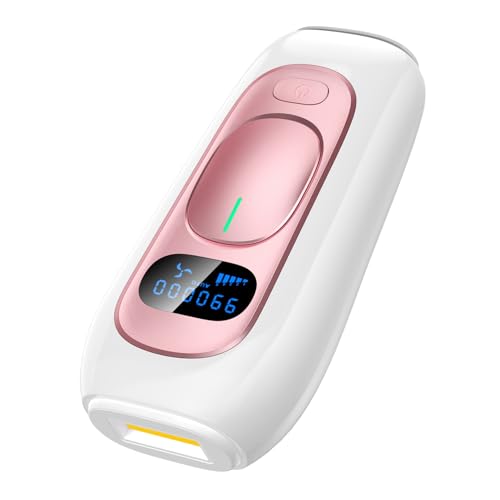 Depiladora Luz Pulsada con 5 Niveles de Energía, Unisexo, Apto para la línea del bikini, axilas, brazos y rostro