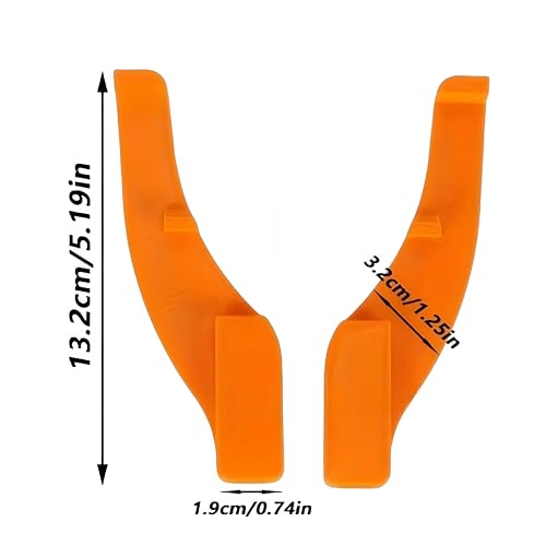 Fensterverriegelung für Wohnmobile,3D-Druck Camper Fenstersicherungen in Orange/Einbruchschutz/Verriegelung für Seitz Fenstergriff/Fensterhebel Wohnmobil und Wohnwagenfenster