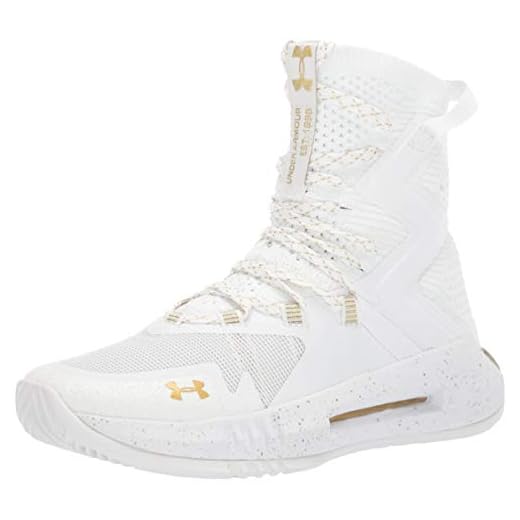 Under Armour mens Highlight Ace 2.0 Volleyball Shoe, White (100 White, 5 US