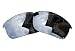 Polarized Replacement Lenses for Oakley Bottle Rocket Sunglasses - 5 Options Available (Black Iridium)