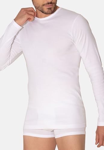 T-shirt col rond homme maillot de corps sous chemise invisible