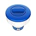 Housolution Dispensatore Cloro da 8 Pollici, Galleggiante Cloro, Galleggiante per Cloro compresse di Bromo Piscina Antialghe, Vasche, Spa, Blu & Bianco