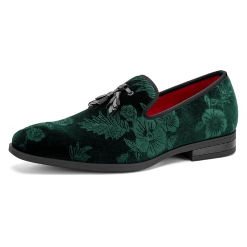 Image of JITAI Men's Fashion Loafers Wedding Shoes Loafers for Men Party Shoes