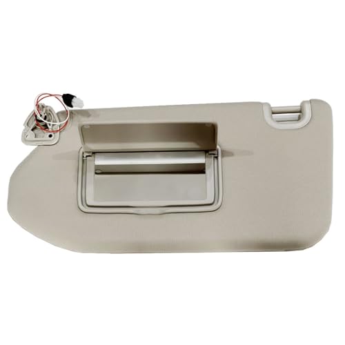 DEVMO Gray Left Driver Side Sun Visor Compatible with Ni-ssan Pathfinder 2013-2018 in-finiti QX60 2014-2017 JX35 2013 Replaces# 96401-9PB0A