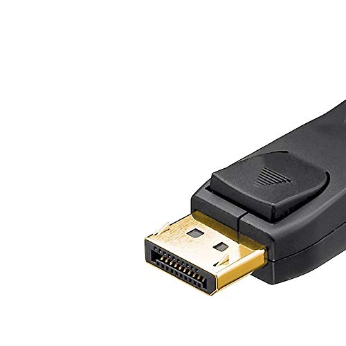 Câble Displayport Goobay 5m noir haute performance blindé 65925 - 2