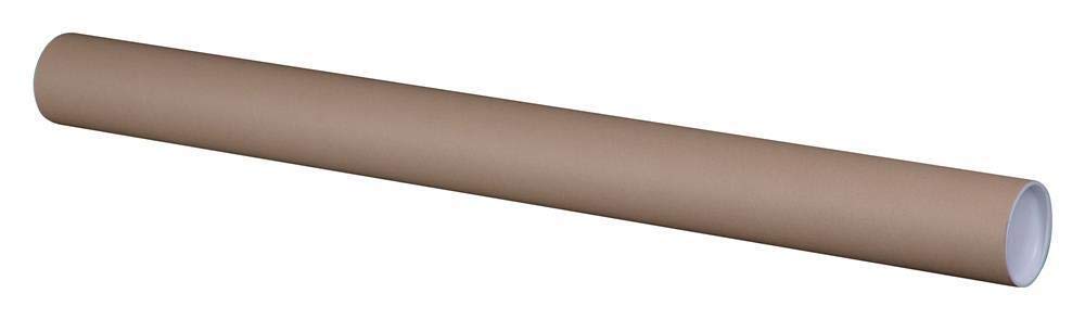 Versandhülse Versandrolle Versandrohr Kartonverpackung Faltkarton Verpackung Paket aus Wellpappe 935 x 80 mm - 10 Stück