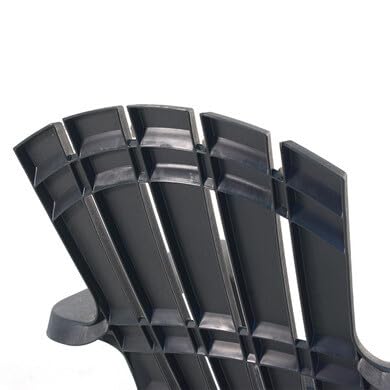 OOGarden - Fauteuil de Jardin Adirondack Anthracite