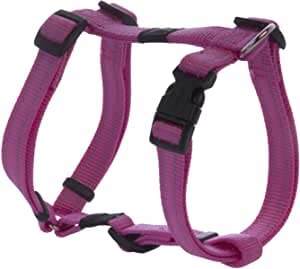 Rogz Snake Hundegeschirr, reflektierend, Rosa