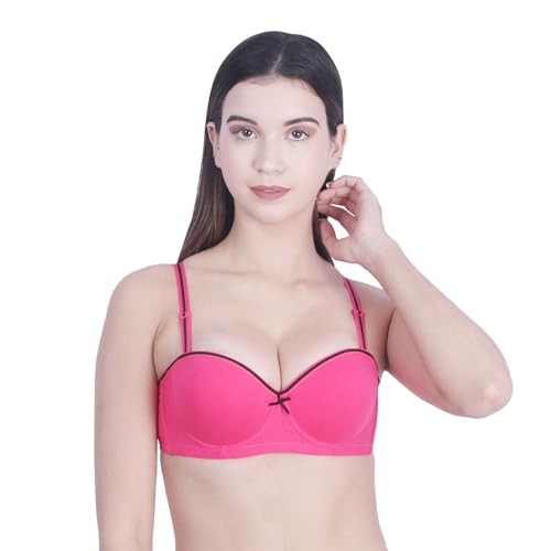 Image of Brachy Women's Poly Cotton Heavily Padded Wired Push-up Bra