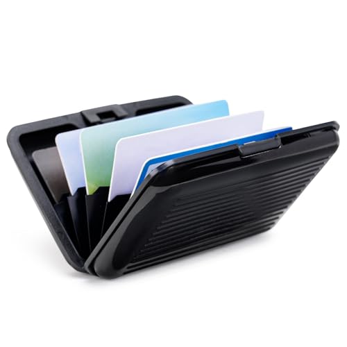 Image of Women Credit Cards Holder,RFID Blocking Protection Aluminum Metal Wallet for Men Women Business Card Holder