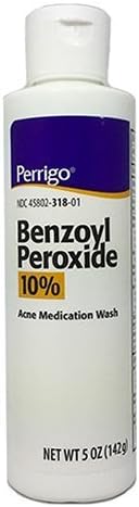 Peróxido de benzoilo Perrigo 5 oz Paquete de 4