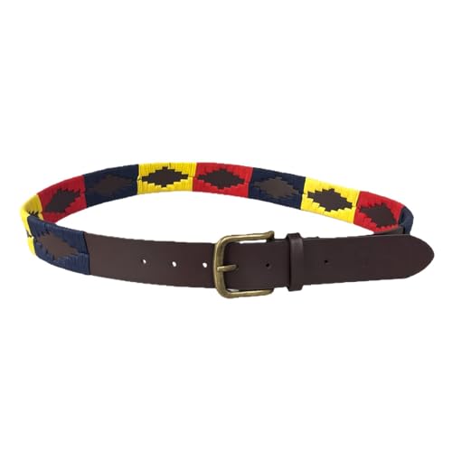 Ceinture élastique tressée au design multicolore doux et confortable