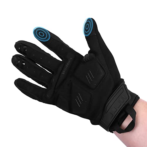 Broaddict Motorcycle Winter Gloves, Waterproof Motorcycle Riding Gloves For Men Women Touchscreen Warm Motorcycle Glove For Atv Utv Snowmobile - Black (X-Large) #TOP1
