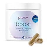 Proov - Boost Supplement for Women - Promotes Estrogen Production - Fertility & Menopausal Support for Women - Hormonal Balance - Evening Primrose Oil Red Clover, Dong Quai, Black Cohosh - 30 Capsules