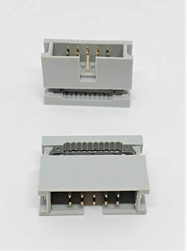 Conectores IDC 10p Dual Filas con paso de 2,54 mm para evitar fallos 7