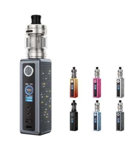 u[v[ B` Xp[N100 VINCI Spark100 Mod Kit 100W with UFORCE-X Nano Tank 4.5ml X^[^[Lbg dq^oR Vape xCv (Metal gray)