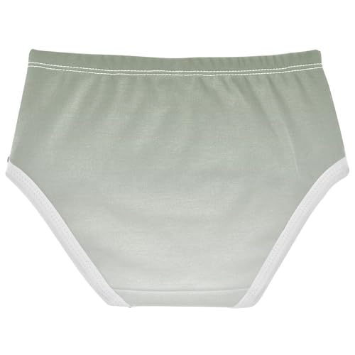 Joisal Florals Toddler Underwear Floral 2t Cotton Panties Little Girl Camouflage Green White Gradient Underpants Briefs2