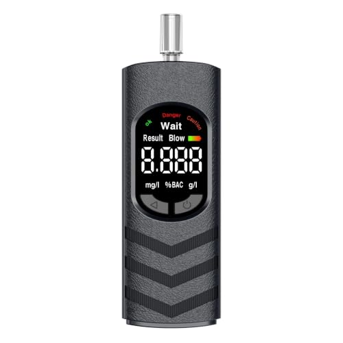 Palut Przenośny elektroniczny alkomat alkoholowy z wyświetlaczem LCD
