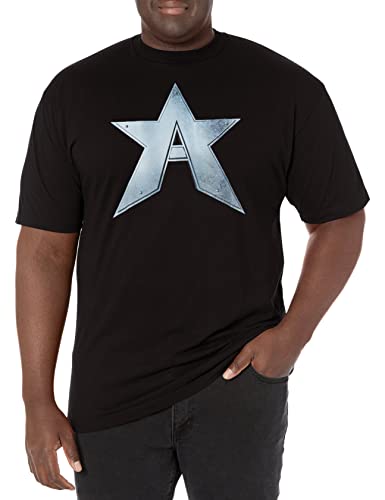 T-shirt Marvel John Walker noir XL Tall style urbain geek au quotidien