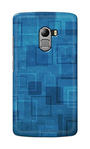Image of PRINTFIDAA Printed Hard Back Cover Case for Lenovo K4 Note Back Cover (Plain Azure Blue) -1302
