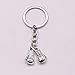 honggui 1 Stück antikes Silber Boxhandschuh Charms Schlüsselanhänger mit Encourage Words I Can Anhänger für Herren Sport Schmuck, 2, L