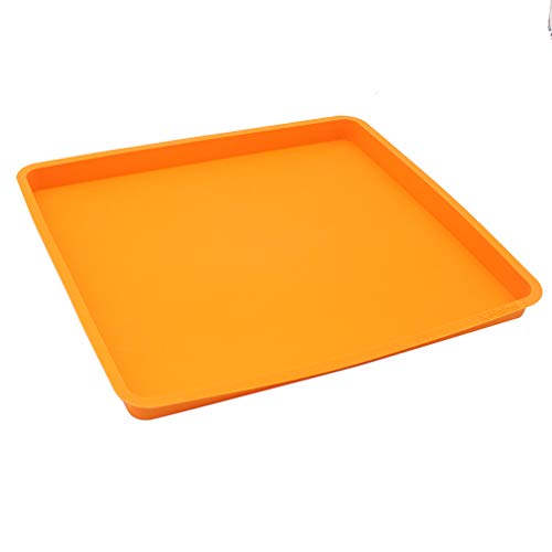 X-Haibei Swiss Roll Cake Mat Flexible Baking Tray Silicone Cookies Mold L10 W11inch