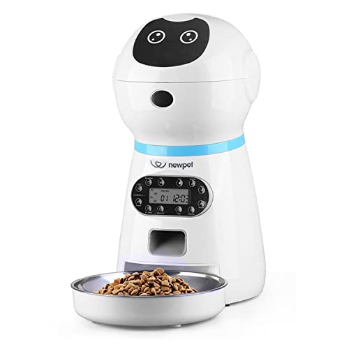 Alimentador de Gato Automático, Distribuidor de Alimentos para An...